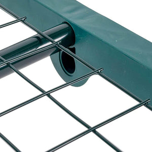 Serra da Giardino in PVC e Metallo Verde con 3 Ripiani Trasparente Robusta