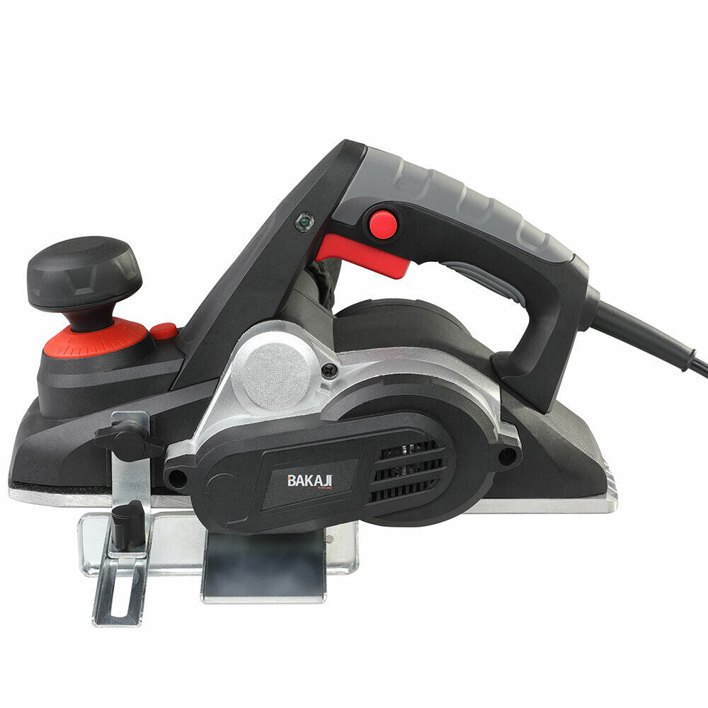 Pialla Elettrica Piallatrice 750W Levigatrice Pialletto Legno + Guida Parallela