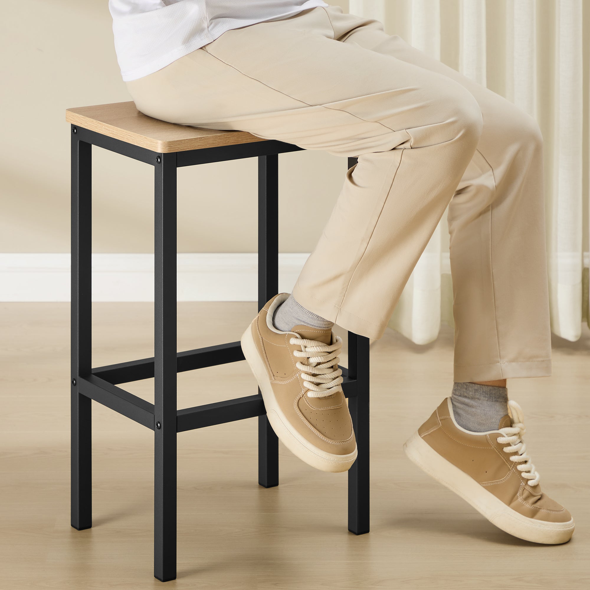 Sgabelli da bar moderni VALORA Sonoma - Stile loft - LBC065B11 x2