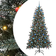 Albero di Natale Artificiale-Albero Natalizio con 300 LED Verde 210 cm 998906