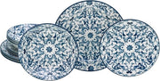 Set da tavola 12 pezzi in ceramica blu Fresco serie 16478 con spedizione gratuita