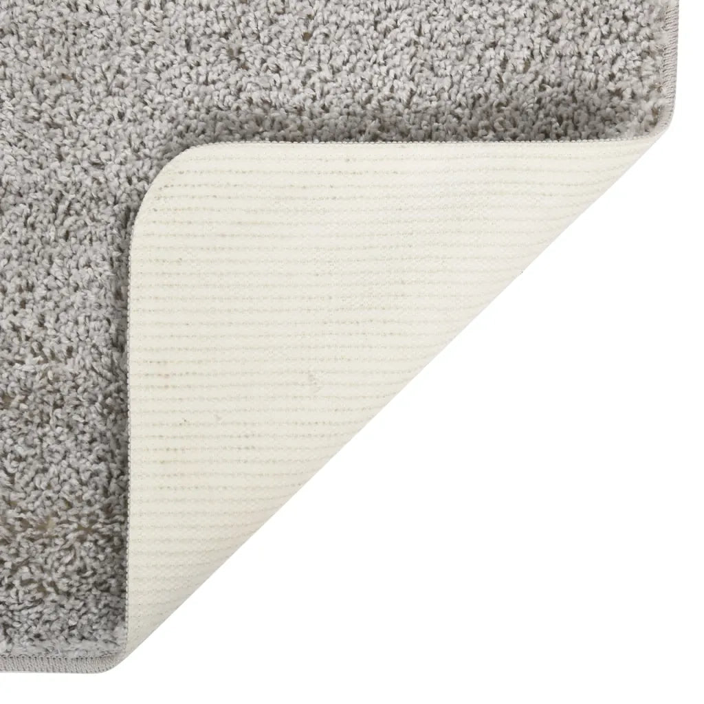 Tappeto Shaggy Grigio Chiaro 200x290 cm Antiscivolo cod mxl 74330