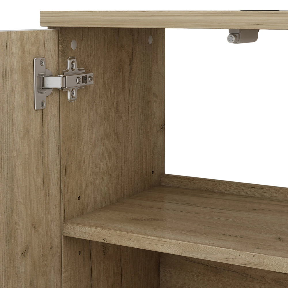 Vicco Set di mobili da bagno Bianco 3 parti, con colonna