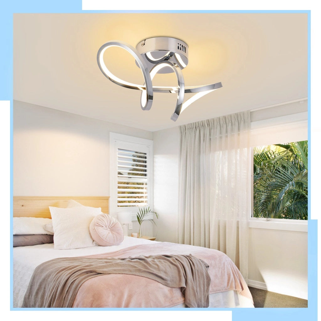 ZMH Lampada da soffitto LED 12W 3000K per soggiorno camera letto corridoio cucina
