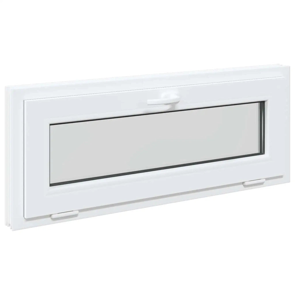 Finestra per Soffitta RISOR 110 x 40 cm PVC e Vetro Bianco CFW5655392