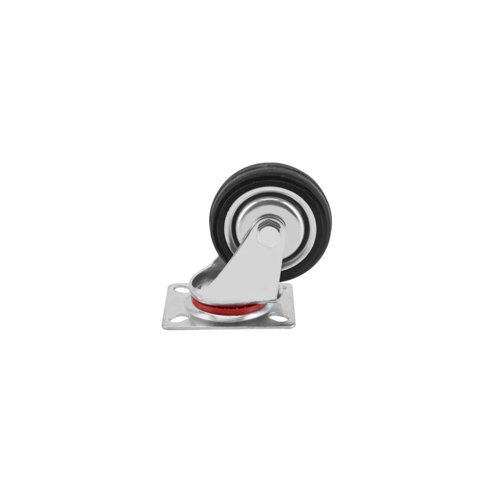 Trade Shop - Ruota Ruote Rotelle In Gomma Per Carrelli Industriali Tavoli Mobili ø 75 X 25 45 -