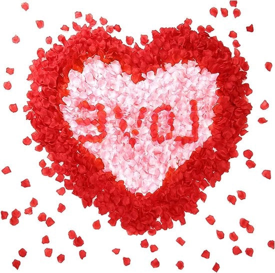Fiori di Rosa Artificiale (3000 pezzi) - Fiori di Rosa Artificiale per Matrimoni, San Valentino e Decorazioni di Festa