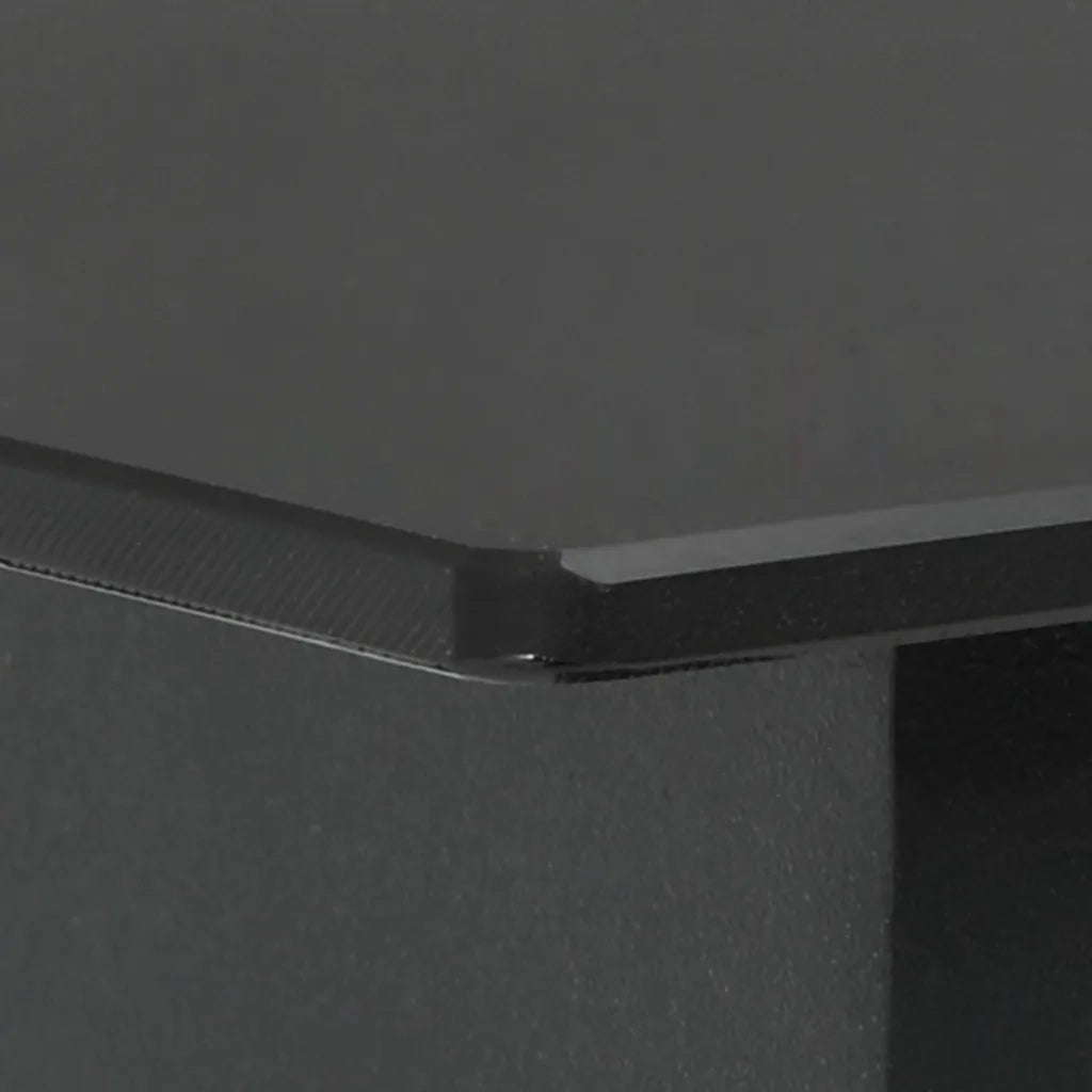 Set da Pranzo da Giardino 3 pz in Rattan PVC Nero 3060130