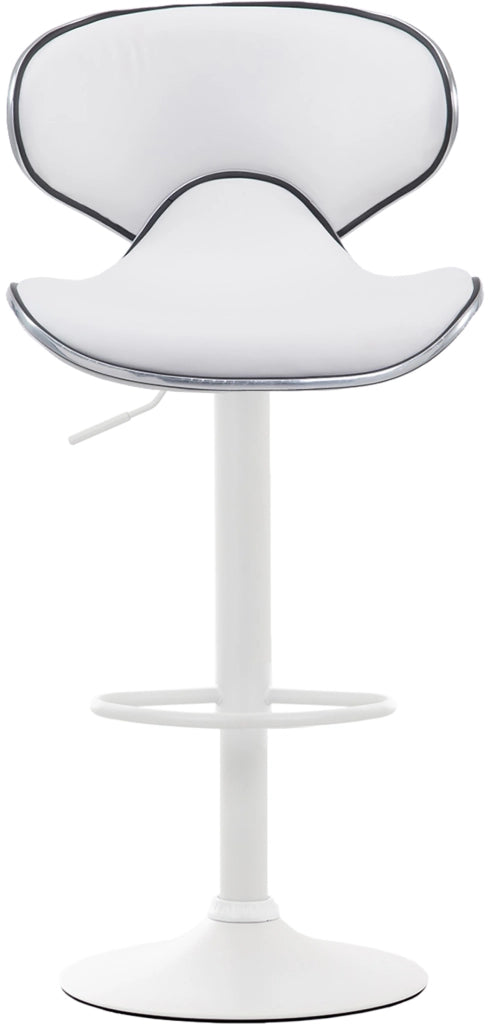 Sgabello Las Vegas V2 in similpelle bianco,bianco