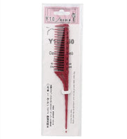 Spazzola per capelli leggera - Spazzola per capelli a lama laterale - Spazzola per capelli uomo - Manico antiscivolo - 3 righe di denti di spazzola - Adatto per salone di bellezza - Spazzola per capelli per stile.
