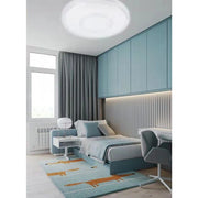 Trade Shop - Plafoniera A Soffitto 45w 3600lm Design Tondo Luce Fredda 6500k Ip20 Fst-40a28033 -