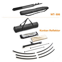 Mezzo tubo riflettore + treppiede WT-806