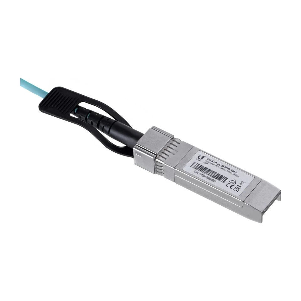 Cavo ottico in fibra/InfiniBand Ubiquiti UACC-AOC-SFP10-10M SFP+ colore acqua
