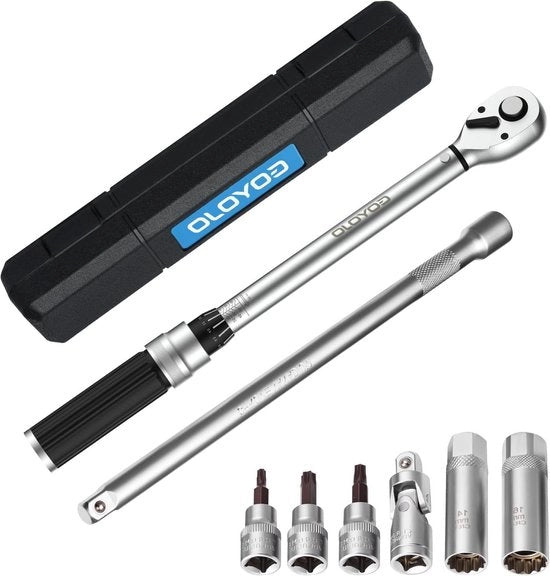 Ultradunni chiavistelli magnetici da 10 a 60 Nm per il mantenimento del veicolo - set di sostituzione delle candele - lavori di sistema frenante e sospensivo - serraggio delle viti dei cerchi - lavori di sottoinsiemi di telaio