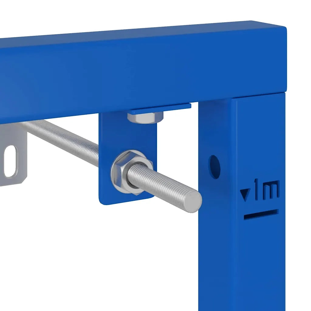 Supporto da parete per bagno Blu 50 x 3 x 112 cm CFW6367033