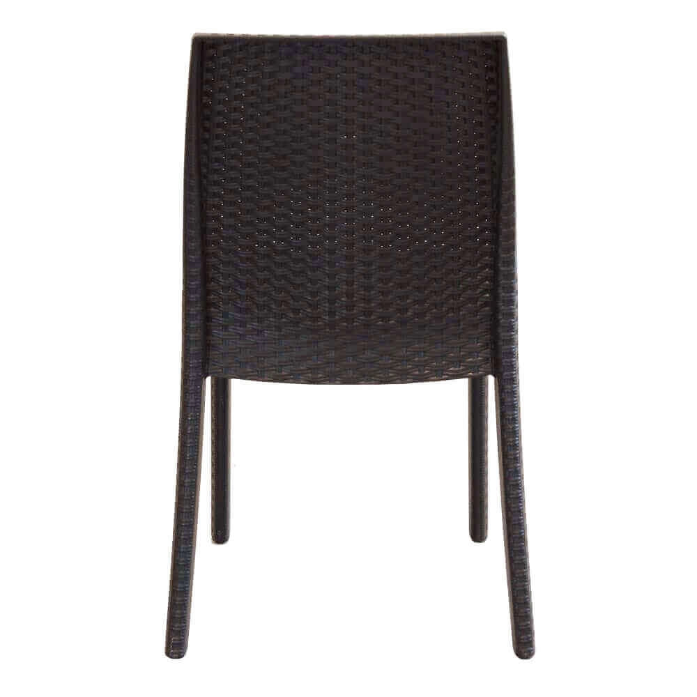 Sedia da Giardino Impilabile in Wicker cm 47x59x86 - VIRGINIA