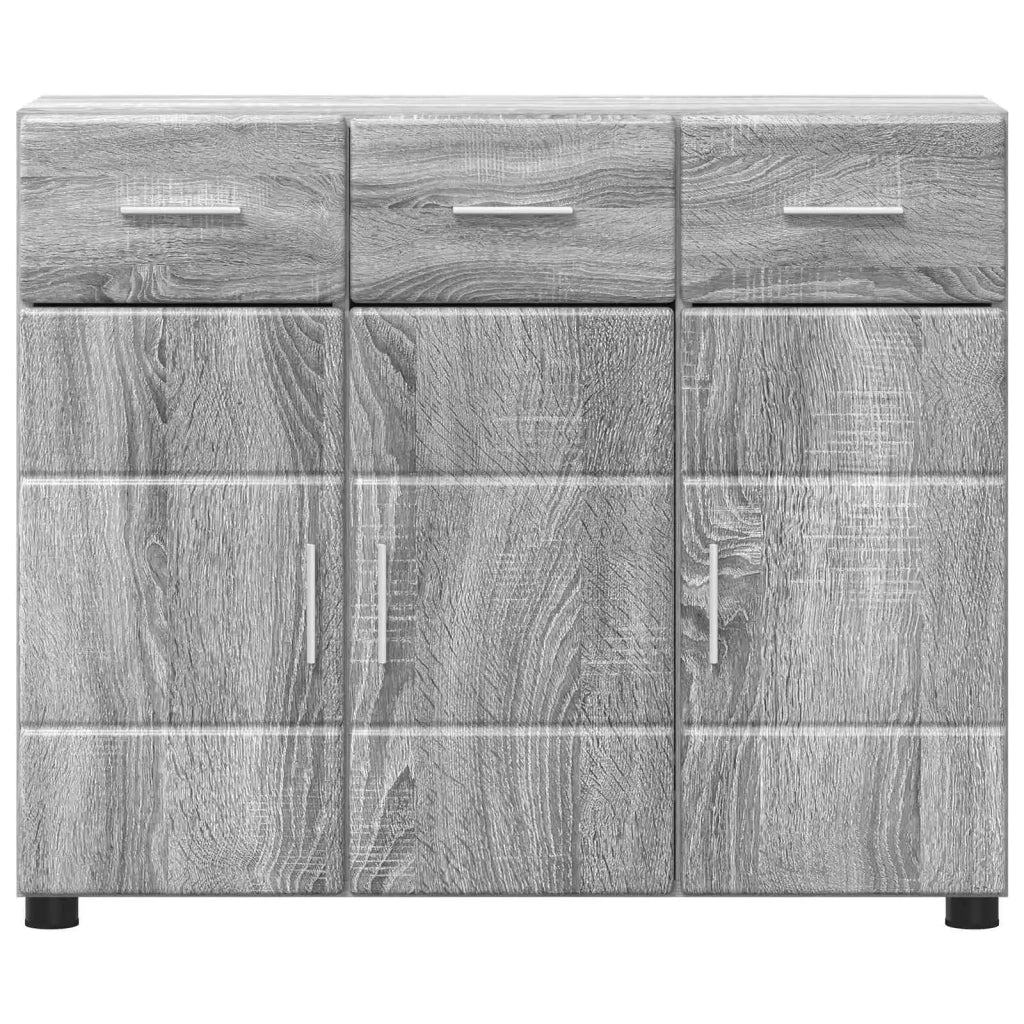 Credenza con porta FLORIN Grigio Sonoma 88,5 x 30,5 x 73 cm 880317