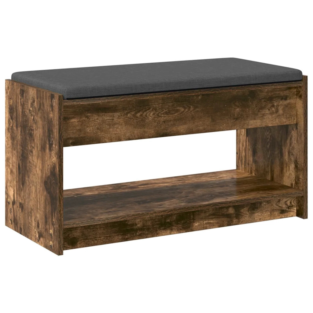 Panca per ingresso Quercia Affumicata 83 x 38 x 45 cm 891580