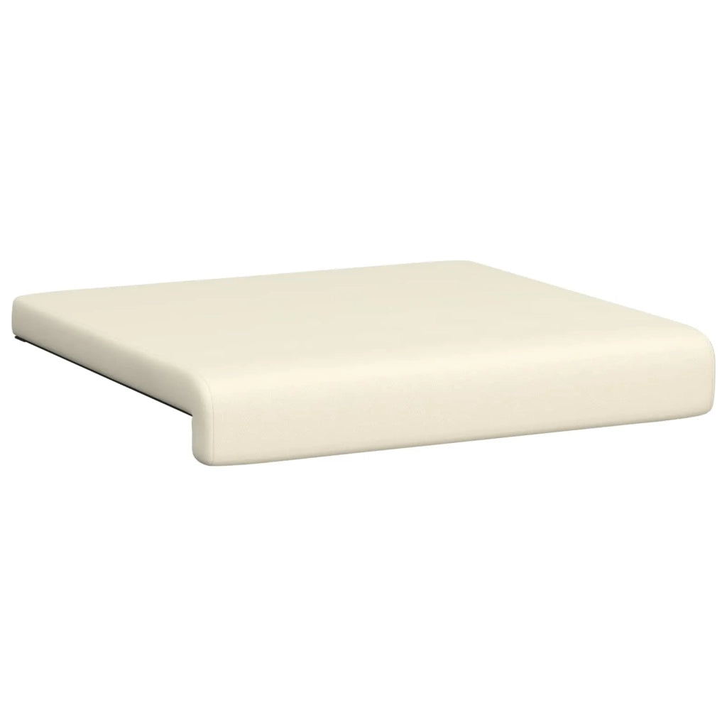Cuscino per panchina 4 pcs Velvet testurizzato Crema 42043155