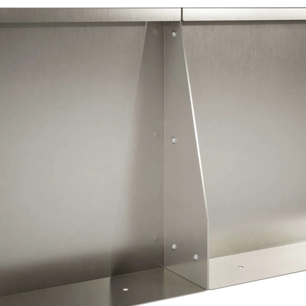 Muro di contenimento 4 pz 100 x 12 x 40 cm Acciaio Inox Argento 3449041