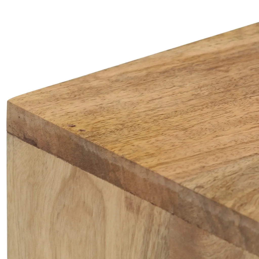 Tavolo Consolle | Tavolo d'Ingresso 90x45x75 cm in Legno Massello di Mango