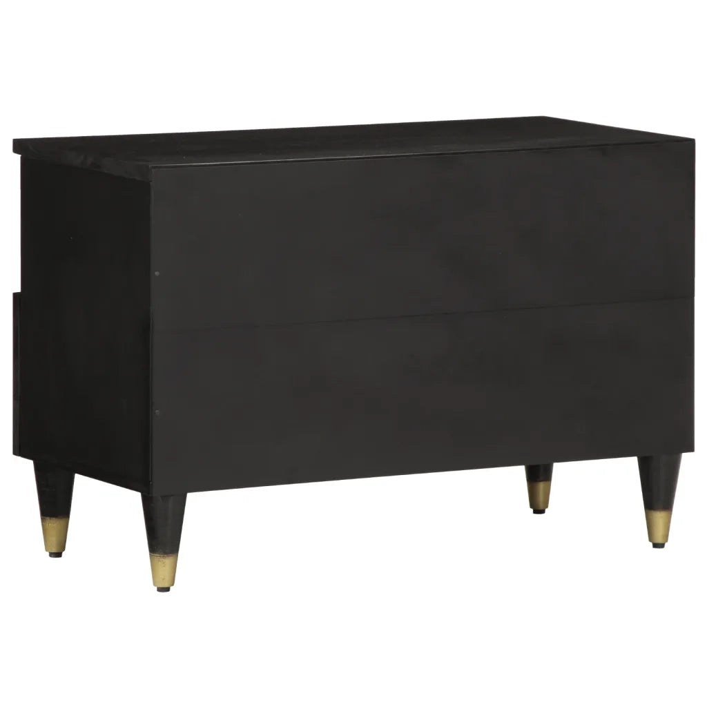 Mobile Porta TV 70x33x46 cm in Legno Massello di Mango 358321