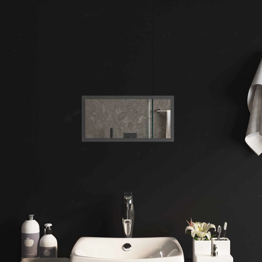 Specchio da bagno LED Trasparente 40 x 20 cm vetro temperato 42045810