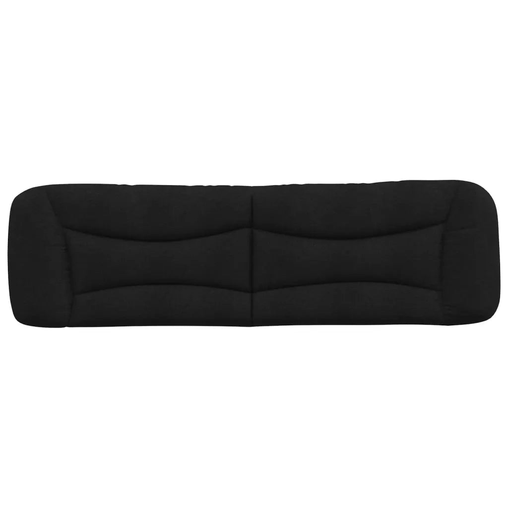 Cuscino Testiera Hvar Nero 180 cm in Tessuto CFW4481894