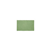 Quarzo Bianco tappeto bagno Genova, verde salvia, misto cotone, 90x60 cm