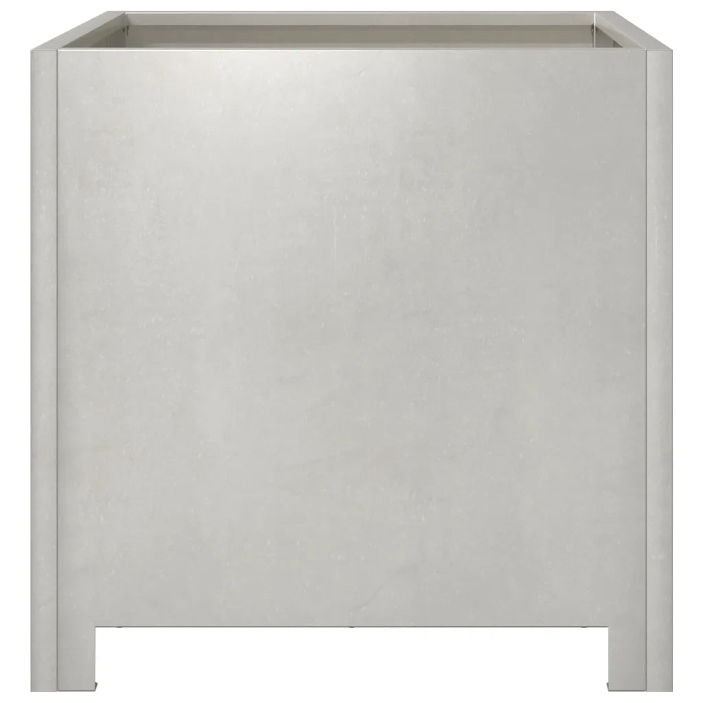 Fioriera da Giardino 40x40x40 cm in Acciaio Inox 851207