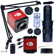 Set Camera Microscopica Draco Pro KMDRP-HDMI-VGA con Braccio Regolabile e Obiettivo 180X