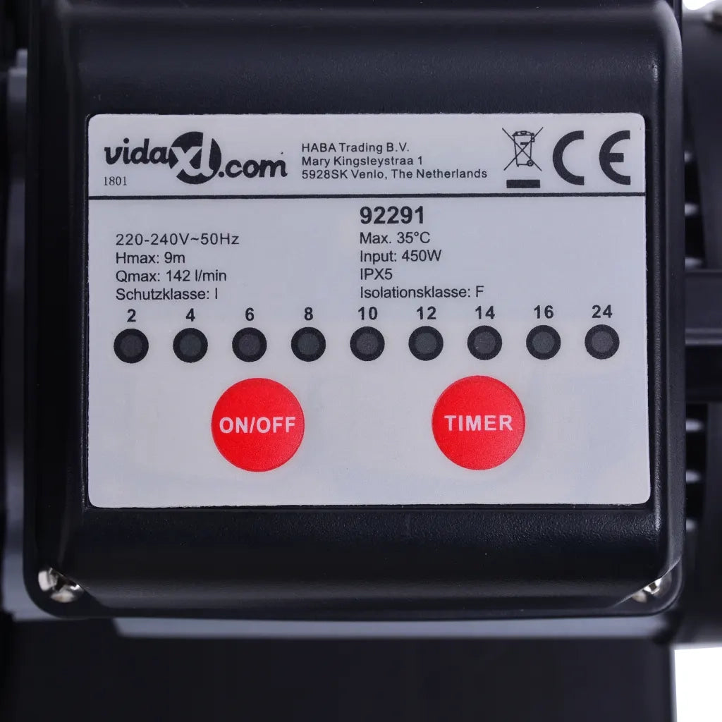 Pompa con Filtro a Sabbia con Timer 450 W 25 L CFW8092760