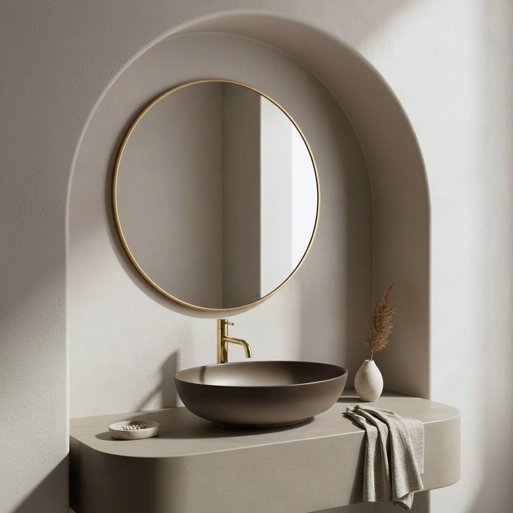 Lavabo Da Appoggio Rea Carola Ombre