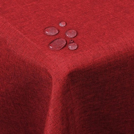 Tavolo Quadrato Coperta con Facile Manutenzione, Coperta da Tavolo a Stampa Lenzuola, Lavabile, Resistente ai Macchiamenti, Diverse Colori e Dimensioni