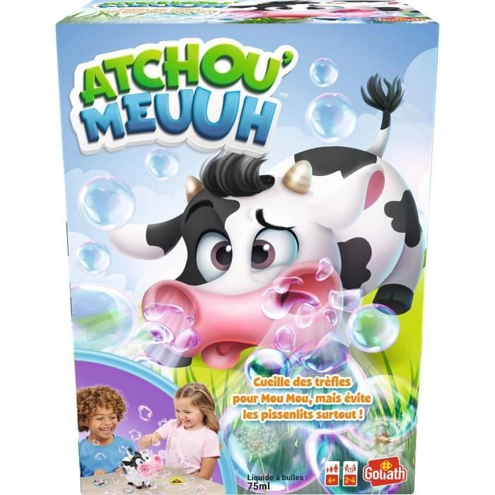 Giochi da tavolo - GOLIATH - Atchou'Meuuh - Raccogli i trifogli ed evita le allergie! bambini di 4 anni