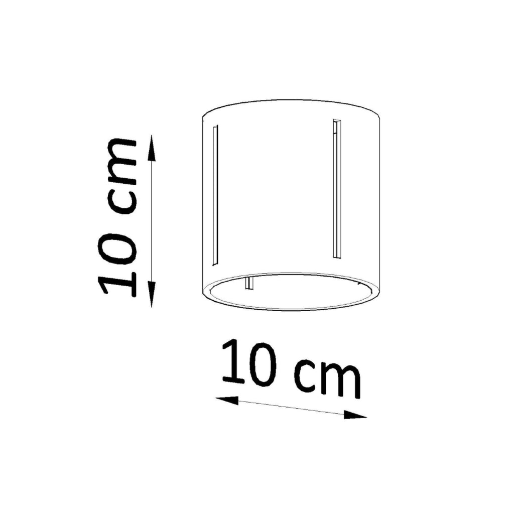 Spot Pure Lume RAMONA bianco metallo G9 40W IP20 PU0355