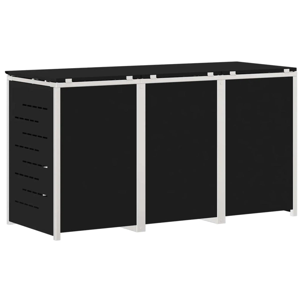 Stoccaggio contenitore a ruote Nero 207 x 77,5 x 112,5 cm 3422238