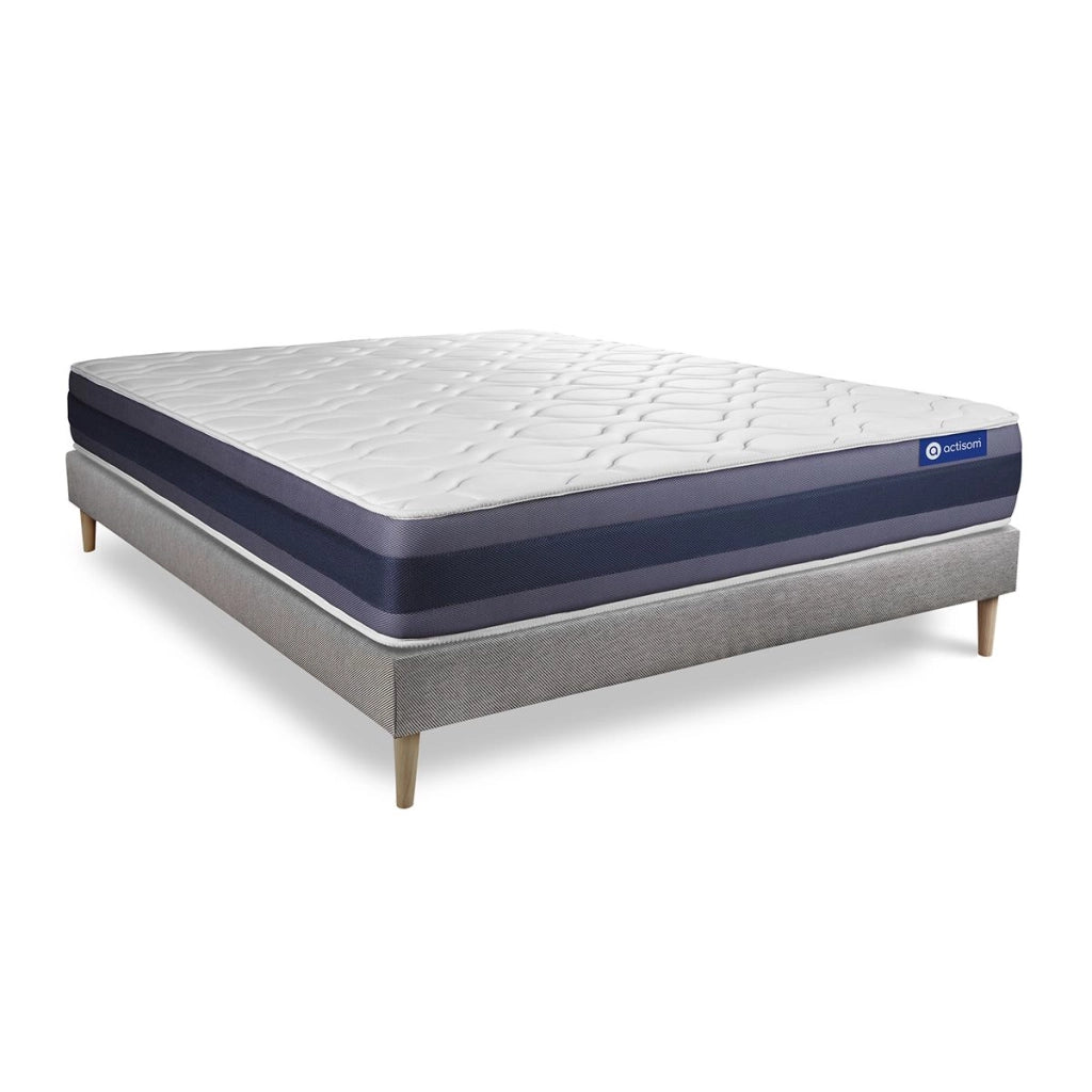 Kit rete e materasso matrimoniale Actimemo morpho 160x210cm - Spessore : 24cm- memory foam - Bilanciato -