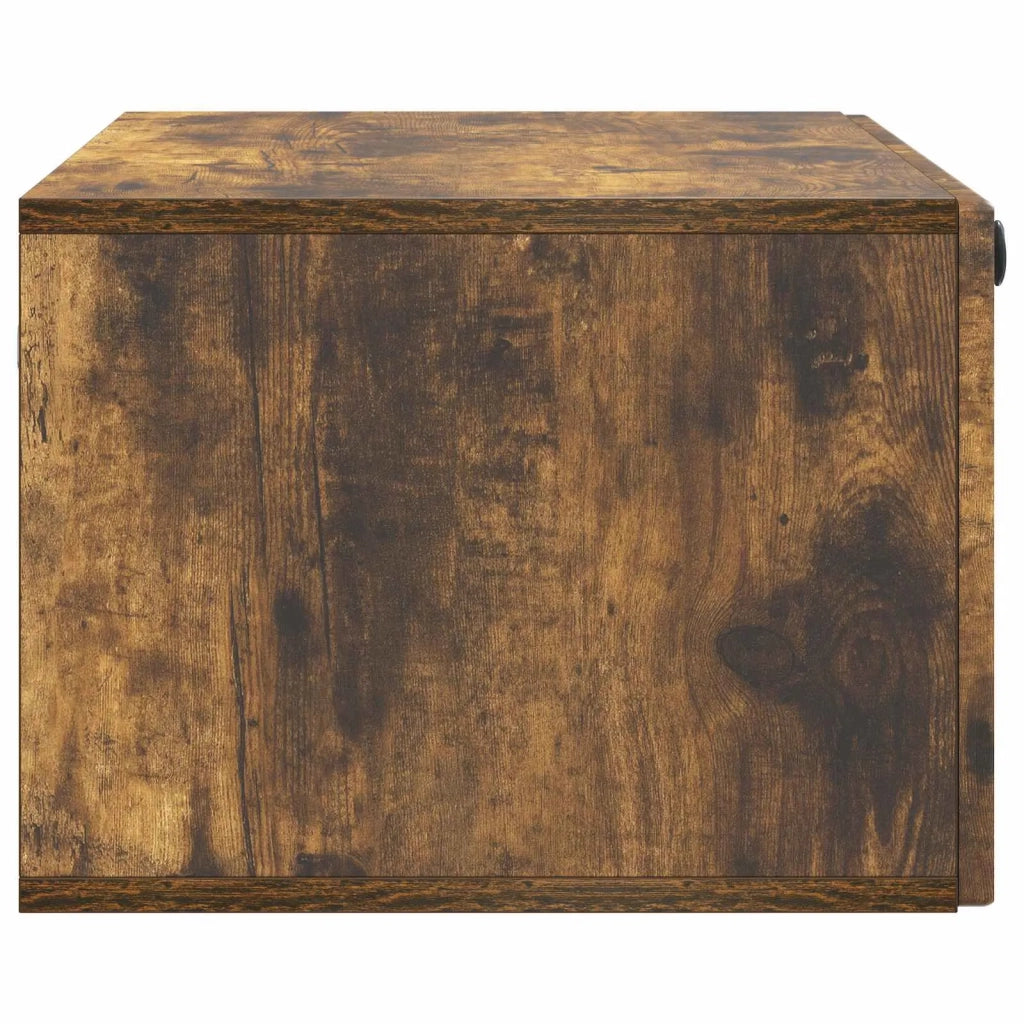 Mobile Porta TV da Muro Rovere Fumo 78,5 x 41 x 30 cm 898010