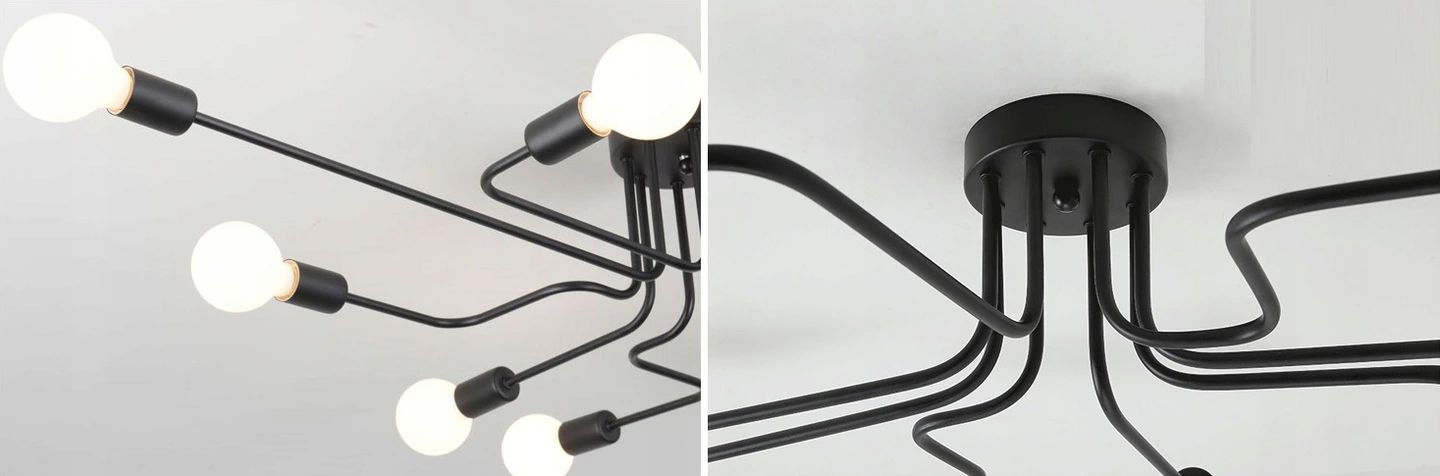 Lampada Da Soffitto/da Parete Ragno Agaro 8