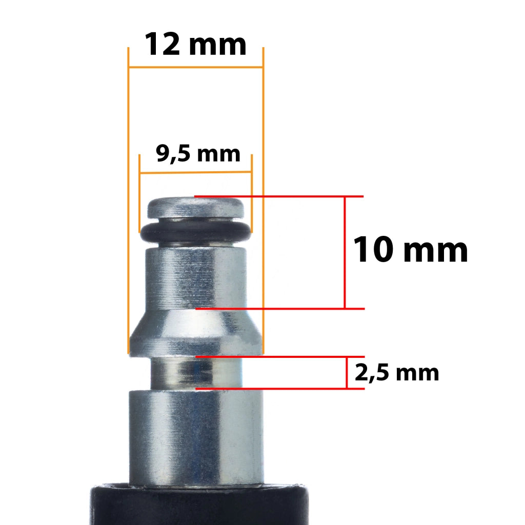 Tubo Alta Pressione 10m Quick Connect – Compatibile con Idropulitrici AR Blue Clean, Michelin, Black Decker