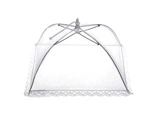 MOSCAIOLA A OMBRELLO COPRI PIATTO CM.35X35- - cm.35x35 - 6 pezzi METALTEX