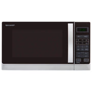 Sharp Home Appliances R742INW forno a microonde Superficie piana Microonde combinato 25 L 900 W Argento