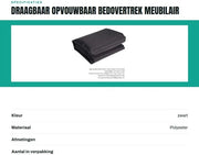 Tappeto di protezione per tavoli da ping-pong/biliardo - Tessuto 210D Oxford - Impermeabile - Stoffa impermeabile - Leggero - Portatile - Codice prodotto: 210D Oxford - Modello: Beschermhoes Scheurvast