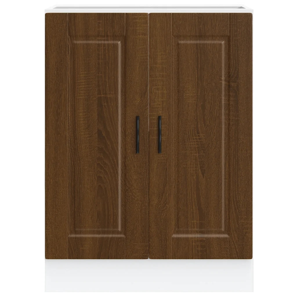 Base da Cucina Porto Rovere Marrone in Legno Multistrato 853924