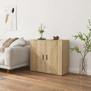 Credenza Rovere Sonoma 80x33x70 cm in Legno Multistrato 816563