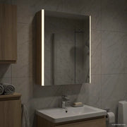 Mobiletto per specchio da bagno Rovere Sonoma