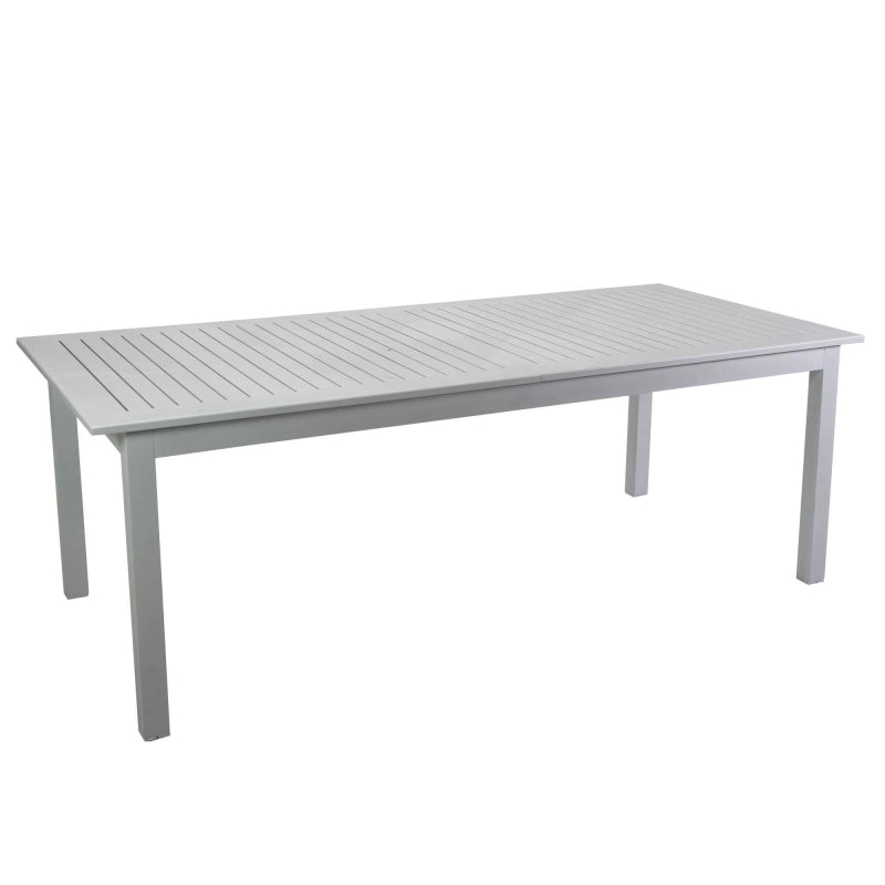 Tavolo alluminio Monterey allungabile bianco cm 150/210x89h75