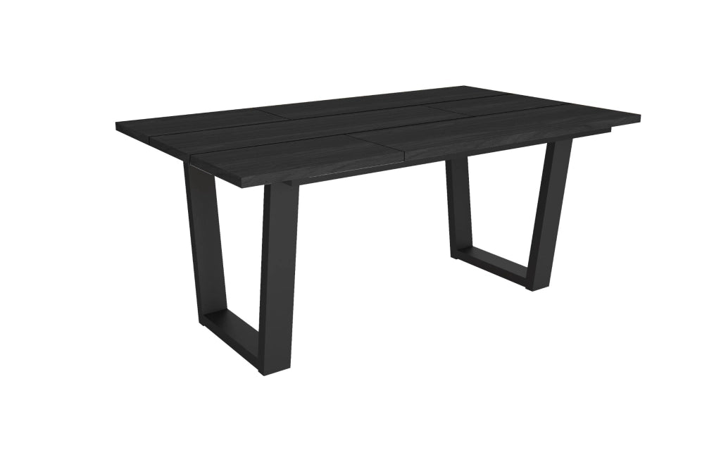Tavolo da Pranzo, 167x90x74 cm, Per 8 persone, Tavolo Cucina, Nero