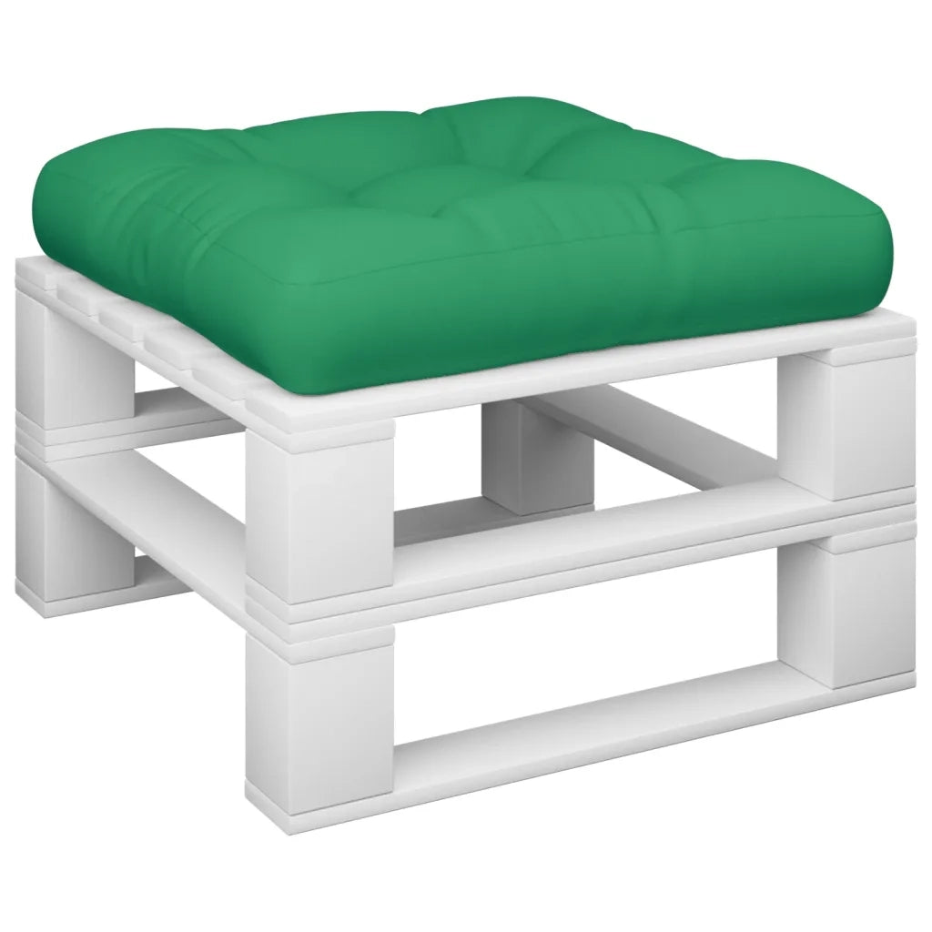 Cuscino per pallet | Cuscini per sedie Verde 50x50x12 cm in Tessuto